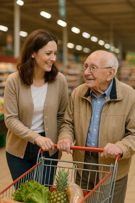 einkaufservise pflegedienst