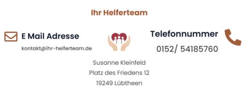 ihr helferteam kontakt telefon und e mail